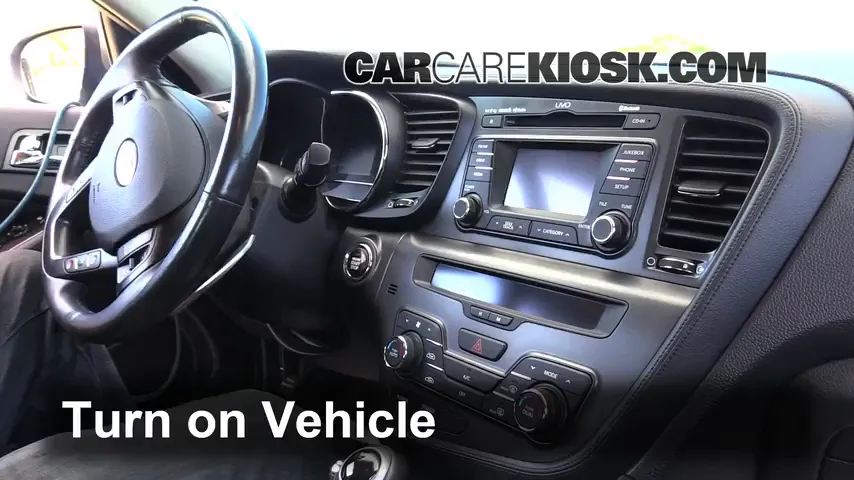 2011 Kia Optima SX 2.0L 4 Cyl. Turbo Bluetooth Appair le Téléphone